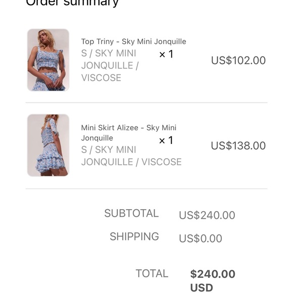 NWT Poupette St Barth Matching Set - Picture 2 of 5